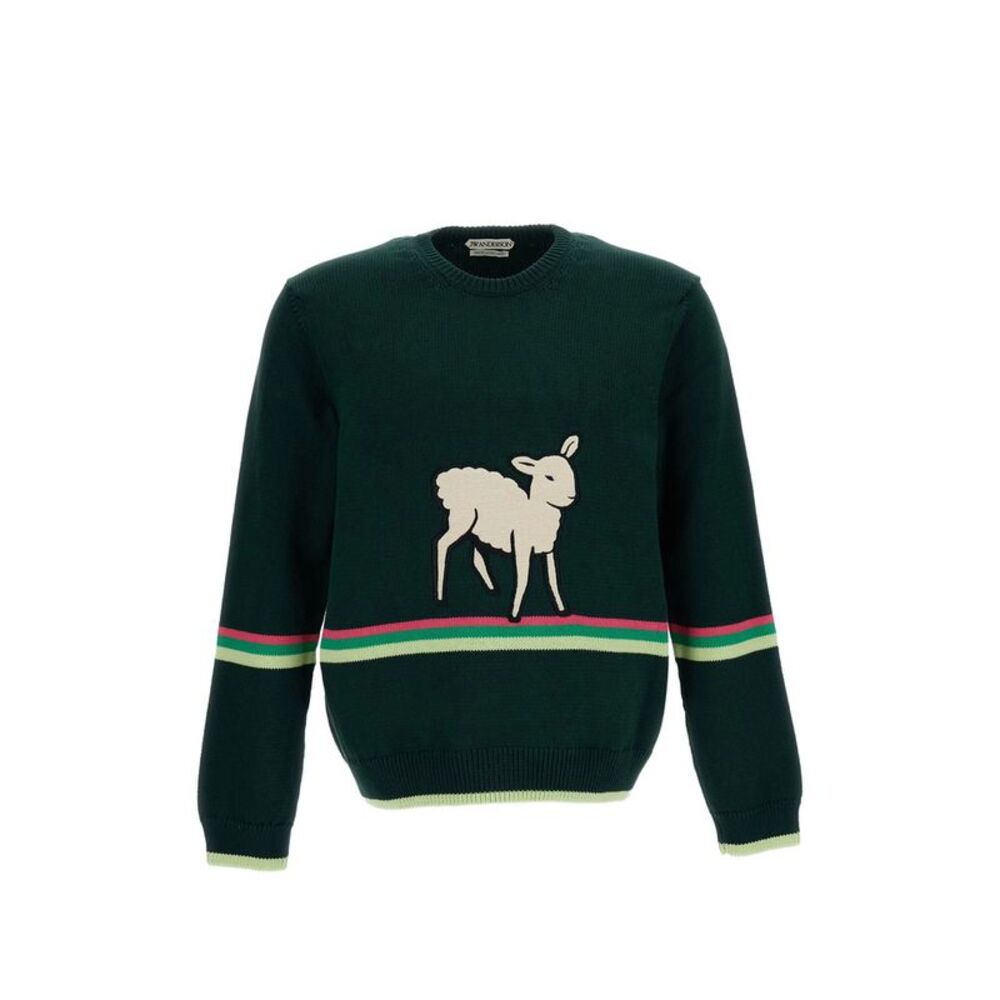 Jw Anderson Green Sweaters & Knitwear - Jumpers Men